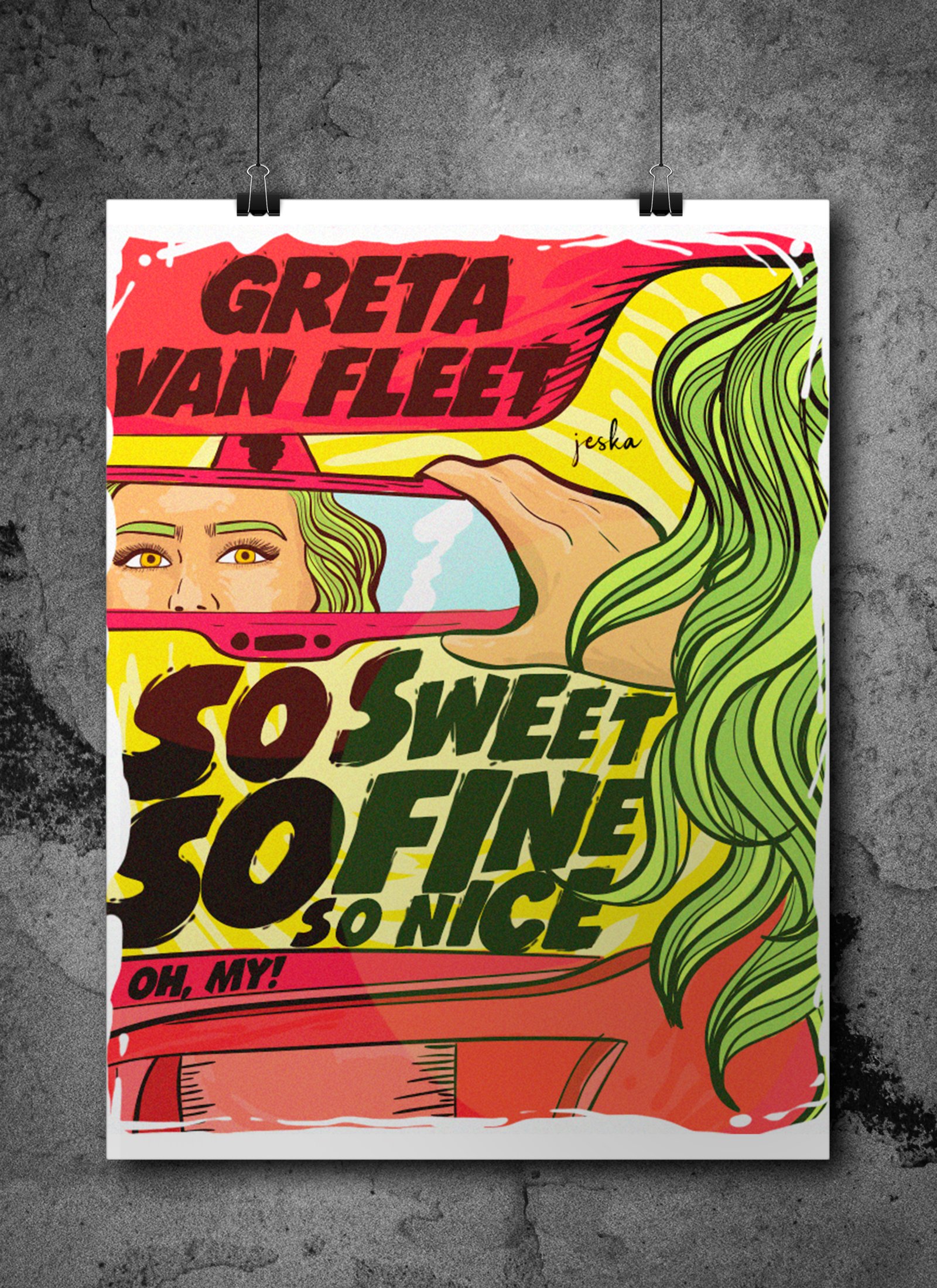 greta van fleet poster